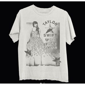 Taylor Swift The Eras Tour Oversized Double Sided Tour Cities Official 2XL‎ NEW